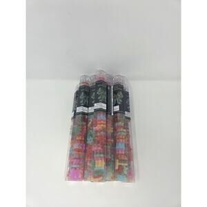 Rainbow Hashtag Glow In The Dark Building Blocks Set of 10